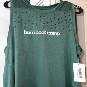 Burn Boot Camp Green Women's Top